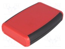 Enclosure: multipurpose; X: 79mm; Y: 117mm; Z: 24mm; 1553; ABS; red