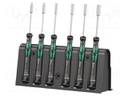 Screwdrivers; Pcs: 6; The set contains: screwdrivers hanger