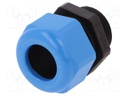 Cable gland; with long thread; M25; IP68; Mat: polyamide