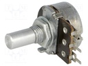 Potentiometer: shaft; single turn; 2.2kΩ; 200mW; ±20%; THT; 6mm