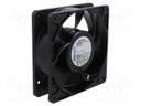 Fan: AC; axial; 115VAC; 127x127x38mm; 206m3/h; 47dBA; ball bearing