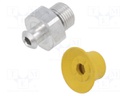 Suction cup; 15mm; 4.7g; G 1/8 M; Shore hardness: 55; 0.22cm3; SUF