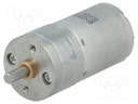 Motor: DC; with gearbox; LP; 12VDC; 1.1A; Shaft: D spring; 560rpm