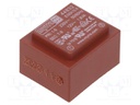 Transformer: encapsulated; 1.8VA; 230VAC; 12V; 150mA; Mounting: PCB