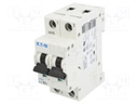 Circuit breaker; 230/400VAC; Inom: 10A; Poles: 2; DIN; Charact: B