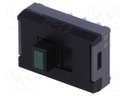 Switch: slide; DPDT; 0.2A/30VDC; Mounting: vertical; -15÷60°C