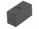 Relay: electromagnetic; DPDT; Ucoil: 12VDC; 8A/250VAC; 8A/24VDC; 8A