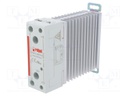 Relay: solid state; Ucntrl: 4÷32VDC; 10A; 24÷530VAC; DIN,on panel