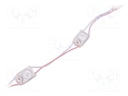 LED; white cold; 7000K; 60lm; 175°; No.of diodes: 1; 11x16x26mm