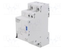 Relay: installation; bistable; DPDT; Ucoil: 230VAC; 35.2x90x65mm