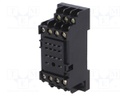 Socket; PIN: 14; 5A; 250VAC; Application: H3YN-2,H3YN-4,MY4,MY4N