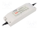 Power supply: switched-mode; LED; 60W; 12VDC; 8.4÷12VDC; 5A; IP64