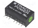 Converter: DC/DC; 6W; Uin: 18÷75V; 12VDC; Iout: 500mA; SIP8; 4.8g