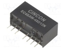 Converter: DC/DC; 5/6W; Uin: 18÷75V; Uout: 12VDC; Uout2: -12VDC; SIP8