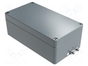 Enclosure: multipurpose; X: 120mm; Y: 220mm; Z: 81mm; aluminium; IP66