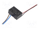Converter: AC/DC; 4W; Uout: 9VDC; Iout: 444mA; 76%; Mounting: cables