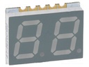 Display: LED; 7-segment; 10mm; 0.39"; No.char: 2; red; 4÷15mcd; SMD