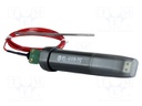 Logger: temperature; Temp.(thermocouple K): -200÷1350°C; EasyLog