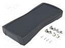 Enclosure: for remote controller; X: 98mm; Y: 209.3mm; Z: 34.8mm