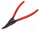 Pliers; internal circlip; Ring: external; 200mm; V: straight,flat