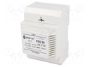 Transformer: safety; 50VA; 230VAC; 230V; IP30; Mounting: DIN; 1.1kg