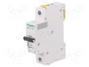 Circuit breaker; 230VAC; Inom: 32A; Poles: 1; DIN; Charact: C; 10kA