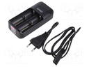 Charger: for rechargeable batteries