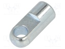 Mounting element for gas spring; Mat: zinc plated steel; 8.5mm