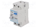 RCD breaker; Inom: 25A; Ires: 30mA; Max surge current: 250A; 400V