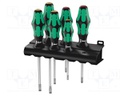 Screwdrivers; Pcs: 6; The set contains: screwdrivers hanger