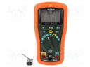 Digital multimeter; LCD (6000),with a backlit; True RMS