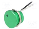 Switch: piezoelectric; Pos: 2; SPST-NO; 0.2A/24VAC; 0.2A/24VDC