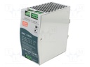 Power supply: switched-mode; buffer,for DIN rail; 180W; 13.8VDC