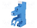 Socket; PIN: 5; 16A; 250VAC; Mounting: DIN; Leads: screw terminals