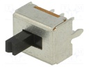 Switch: slide; Pos: 2; DPDT; 0.3A/30VDC; ON-ON; Mounting: THT; 50mΩ