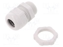 Cable gland; with thread PG; PG16; IP68; Mat: polyamide