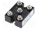 Three-phase bridge rectifier; Urmax: 600V; If: 100A; Ifsm: 1.5kA