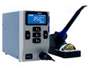 Soldering station; digital,with push-buttons; 65W; 200÷450°C