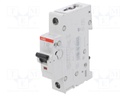 Circuit breaker; Inom: 2A; DIN; Charact: B; 6kA; IP20; 1÷25mm2