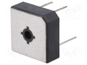 Single-phase bridge rectifier; Urmax: 100V; If: 25A; Ifsm: 400A