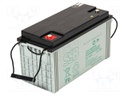 Re-battery: acid-lead; 12V; 120Ah; AGM; maintenance-free