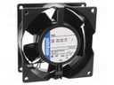 Fan: AC; axial; 230VAC; 92.5x92.5x38mm; 75m3/h; 36dBA; 2650rpm