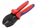 Tool: for crimping; non-insulated terminals; 0.5÷10mm2; 220mm