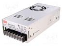 Power supply: switched-mode; modular; 240W; 24VDC; 190x93x50mm