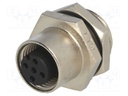 Socket; M12; PIN: 5; female; A code-DeviceNet / CANopen; soldering