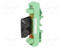 Relay: solid state; Ucntrl: 3÷32VDC; 6A; 24÷480VAC; DIN; 87x14x51mm