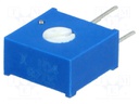 Potentiometer: mounting; single turn,vertical; 100kΩ; 500mW; ±10%