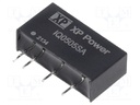 Converter: DC/DC; 1W; Uin: 5V; 5VDC; Iout: 200mA; SIP; 19.5x6x9.5mm