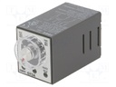 Timer; 0,1s÷180h; SPDT + SPDT; 250VAC/3A,30VDC/1A; 100÷240VAC