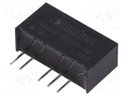 Converter: DC/DC; 2W; Uin: 4.5÷5.5V; Uout: 24VDC; Uout2: -24VDC; SIP7